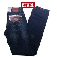 EDWIN MEN'S JEANS # 7506-2303 # SLIM STRAIGHT STRETCHABLE # SELUAR JEANS LELAKI GETAH # 💯 ORIGINAL R