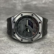 《改裝訂製》G-SHOCK特別限量版 男裝女裝手錶鋼錶 農家橡樹  Casioak Casio G Shock Special Limted Edition GA2100 Luxury Men Lad