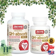 Jarrow Formulas Ubiquinol QH-Absorb 100 mg & 200 Best CoQ10 Co enzyme q10