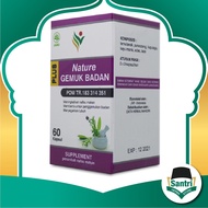 Vitamin Weight Gain Capsules NATURE Fat Body Fattening Supplement BPOM