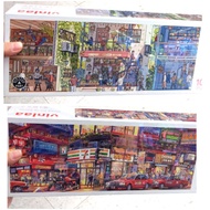 1000PCS COLORFUL CITY DIPTYCH PUZZLE a 1000PCS HONG KONG STROLL PUZZLE/