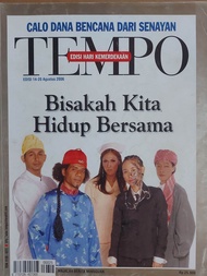 Majalah TEMPO Edisi Khusus BISAKAH KITA HIDUP BERSAMA 14 - 20 agustus 2006