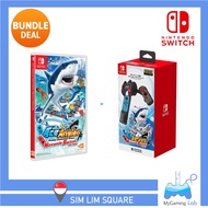 [SG] Nintendo Switch Game Ace Angler / Bundle with HORI Fishing Rod