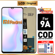 LCD Redmi 9A Original asli full set ori Touchscreen For Glass Touch Screen Digitizer murah COD