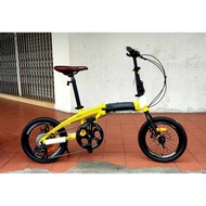 16" INCI Odessy Rooster 9  Folding bike Basikal lipat ALLOY