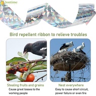 LONTIME Bird Repellent Tape Outdoors Lawns Farmland Supplies Orchard Garden Repeller Scare Ribbon