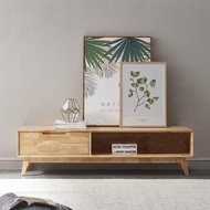 維斯格林 北歐現代日系實木電視櫃1米5