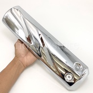 YAMAHA FZ150I - MUFFLER PROTECTOR REAR (CHROME) COVER EXHAUST COVER EKZOS BELAKANG FZ150 FZ150 I FZ