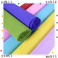 YOHII Flower Wrapping Bouquet Paper, Production material paper Thickened wrinkled paper Crepe Paper, DIY Handmade flowers Packing Material
