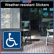 {pattaya}  Disability Stickers Stickers for Information Display Mobility Stickers Waterproof Scratch Resistant Uv Resistant Disabled Wheelchair Signs Ideal for Southeast Buyers
