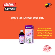Hurix's 600 Flu Cough Syrup 60ml