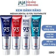 Median 93% Toothpaste 120g