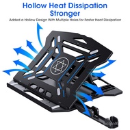 Cooling Base Laptop Cooling Pad Gaming Laptop Stand Cooler Six Fans Two B Port 2400RPM Adjtable Notebook Stand For Lapto