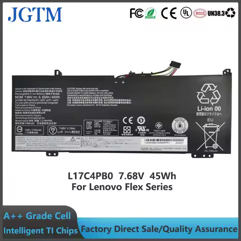 L17C4PB0 Laptop Battery for Lenovo Flex 6-14IKB 14ARR IdeaPad 530S-14ARR 530S-14IKB 530S-15IKB Serie