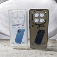 Softcase Clear Black Redmi Not15/Not14/Not 14pro/Not14 5G Clear Transparent Silicon TPU