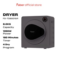 Faber Laundry Dryer 8.0kg 1350W FD-TD8001GR
