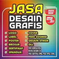 Bandung Stiker Jasa Desain Grafis Logo Label Poster Brosur Sertifikat Spanduk Sticker