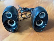2 Professional Deskstop Speaker with Earphone port , computer/phone /music player speaker 