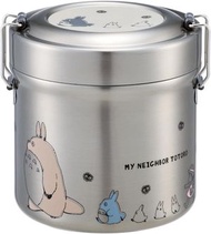 日本進口 TOTORO  SKATER 保溫飯壺罐 600ml 碗型 不鏽鋼便當盒飯碗午餐鍋盒 保溫便當盒飯碗形狀 便當盒罐 燜燒壺罐 保溫壺 保溫湯飯盒罐壺 平行進口 龍貓