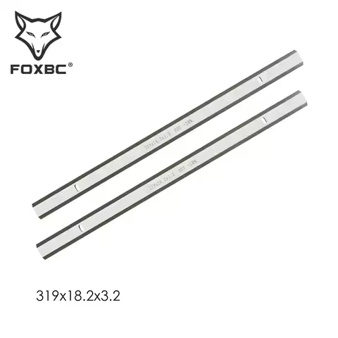FOXBC 319mm Planer blades for Mophorn mb1931 emb1931 Woodworking Tool Parts MTPB319D Thickness Plane