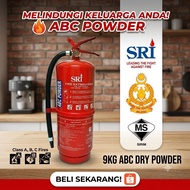 NEW 9KG ABC DRY POWDER FIRE EXTINGUISHER