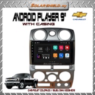 Chevrolet Colorado / Isuzu Dmax 2006-2012 9'' Android Player Touch Screen GPS Waze With Caing & Sock