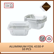Aluminium Foil Container No.4330 P With Lid