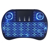 ✑♟ 2.4G wireless English Keyboard mini UKB-500 touchpad Mouse Multi-Media Remote Control Handheld Keyboard gamepad for TV box