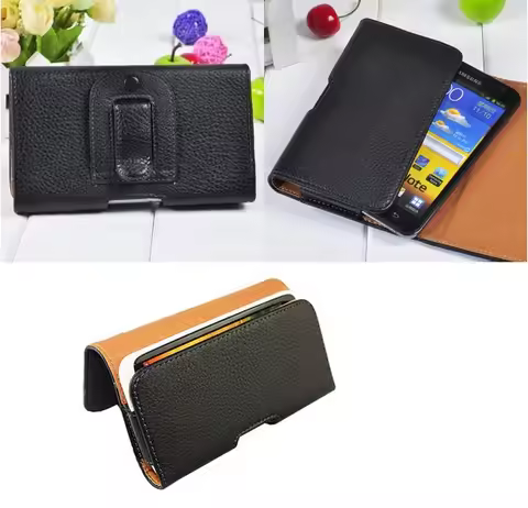 Leather Pouch Holster Belt Clip Case For Qin 3 Ultra Qin2 Qin 2 Pro QIN AI Pro F22 F21 Pro F21S Bag
