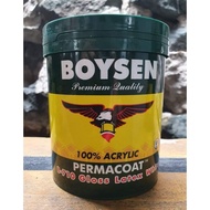 【hot sale】 Gloss Latex #710 White 1L Boysen Permacoat Acrylic Paint 1 Liter