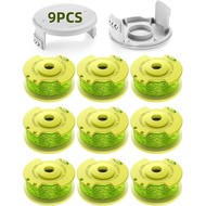 Set 9+2 RYOBI RYOBI Lawn Mower Accessories Lawn Mowing Head AC80RL3/AC14HCA Lawn Mowing Rope Mowing