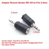 Fujifilm RR-100 Jack Adapter 2.5mm Female To 3.5mm Male TRS for XM5 - XS20