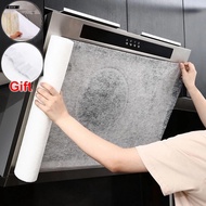 Disposable Kitchen Hood Oil Filter Paper Range Hood Grease Anti Oil Cotton Filter Cooker Hood Extractor Fan Filter Non-woven
