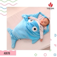 [CUCI Warehouse] BABY Blanket~BABY SHARK SLEEPING BAG | Baby SHARK Sleeping Bag / Gift