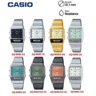 Casio Vintage Unisex Watch AQ-800 Series AQ-800EC / AQ-800EG / AQ-800E / AW-800ECGG Analog-Digital S