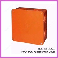 ✪ ▦ ✙ ◬ PVC Orange Utility Box/Junction Box With Cover
