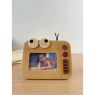 Cute TV Solid Wood Photo Frame Table Creative Cartoon Anime Desktop Decoration Ornaments Children's 
