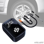 [Haluoo] Portable Car Auto Electric Air Air Pump with 3 Adaptors Power for Car Pool Toys Multipurpose
