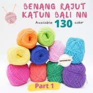 KATUN (part1) Bali Cotton YARN Knitting YARN - CROCHET YARN