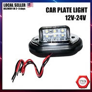 TWK 12V-24V UNIVERSAL NUMBER PLATE LAMP LED 12V 24V CHROME