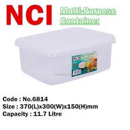 No.6814 NCI Plastic Container [[8pcs/ Pkt]]