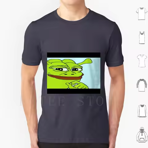 Shrek T Shirt DIY Big Size 100% Cotton Shrek