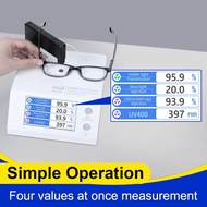 Powerful performance Light Transmission Meter Sunglasses UV400 Tester VLT 430nm Blue 395nm Violet Li