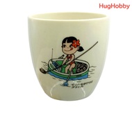 [2nd Hand] Old Japanese 80s PEKO Ceramic Tea Cup With Underwater TV With Submarine Size 7.5x7.5cm FU
