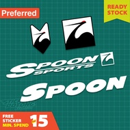 SPOON / SPOON SPORT (STICKER POTONG)