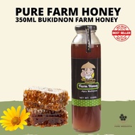 ✼ ♒ ♞350ml Pure Honey/Farm Honey/Honey Bee/100% Pure Honey/Premium Honey/COD/Bukidnon