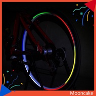 Moon* Durable Bike Reflectors Bike Reflective Sticker 6pcs High Visibility Reflective Sticker for Night Riding Safety Decal Tape for Bike Mtb Scooter Helmet Southeast Buyers