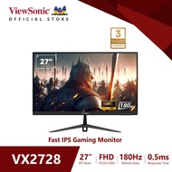 ViewSonic Gaming Monitor VX2728 / 27” / Fast IPS / 180Hz / 0.5ms (จอเกมมิ่ง 180hzจอเกมมิ่ง 27นิ้วจอค