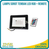 lampu sorot rgb tembak led 10 watt 20 watt 30 watt 50 watt warna warni - 50 watt