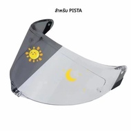 Photochromic Shield Visor เลนส์สําหรับ AGV Pista GPR GPRR R RACE 2 RACE 3 Full Face Viseira Capacete